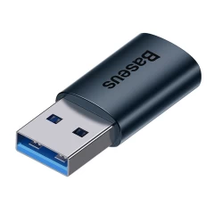 Adaptor USB 3.1 Male la Type-C Female - Baseus Ingenuity Series (ZJJQ000103) - Blue Albastru