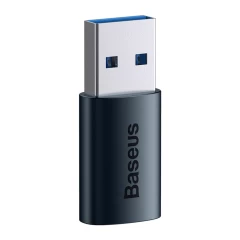 Adaptor USB 3.1 Male la Type-C Female - Baseus Ingenuity Series (ZJJQ000103) - Blue Albastru