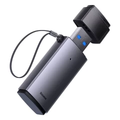 Card Reader USB to SD, TF - Baseus Lite Series (WKQX060013) - Grey Gri