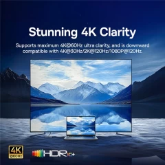 Hub Type-C la HDMI, VGA, 4xUSB, Type-C, 4K@60Hz - Baseus UltraJoy (B00052803811-01) - Space Grey Gri