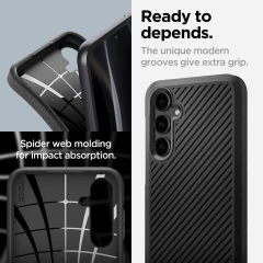 Husa pentru Samsung Galaxy S23 FE - Spigen Core Armor - Matte Black Negru