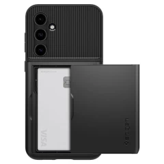 Husa pentru Samsung Galaxy S23 FE - Spigen Slim Armor CS - Black Negru