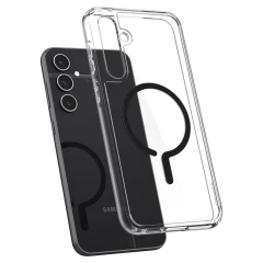 Husa pentru Samsung Galaxy S23 FE - Spigen Ultra Hybrid MagSafe OneTap Ring - Clear transparenta