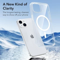 Husa pentru iPhone 13 / 14 - ESR Krystec HaloLock - Clear transparenta