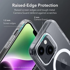 Husa pentru iPhone 14 Plus - ESR Classic Kickstand HaloLock - Clear transparenta