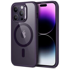 Husa pentru iPhone 14 Pro - ESR Classic Hybrid HaloLock - Clear Purple Mov