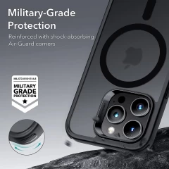 Husa pentru iPhone 14 Pro - ESR Classic Hybrid HaloLock - Frosted Black negru frost