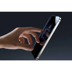 Folie pentru iPhone 13 Pro Max / 14 Plus (set 2) - ESR Tempered Glass - Privacy Negru