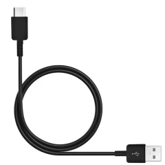 Samsung - (2 Pack) Original Data Cable (EP-DG930MBEGWW) - USB-A to Type-C 2A, 480Mbps, 1.5m - Black (Blister Packing) Negru