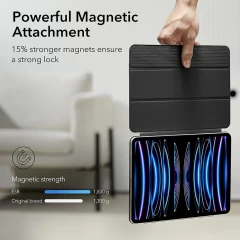 Husa pentru iPad Pro 11 (2018 / 2020 / 2021 / 2022) - ESR Rebound Magnetic - Black Negru