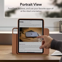 Husa pentru iPad Pro 12.9 (2021 / 2022) - ESR Shift Magnetic - Brown Maro