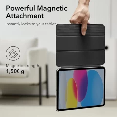 Husa pentru iPad 10 (2022) 10.9 - ESR Rebound Magnetic - Black Negru