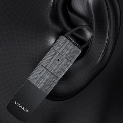 Casca Bluetooth 5.0 cu Microfon, Noise-Cancelling - Usams (BHUBT201) - Black Negru