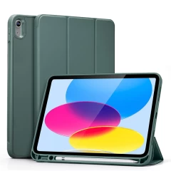 Husa pentru iPad 10 (2022) 10.9 - ESR Rebound Pencil - Forest Green Verde