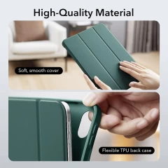 Husa pentru iPad 10 (2022) 10.9 - ESR Rebound Pencil - Forest Green Verde