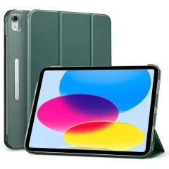 Husa pentru iPad 10 (2022) 10.9 - ESR Ascend Trifold - Forest Green Verde Inchis