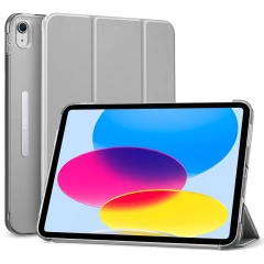 Husa pentru iPad 10 (2022) 10.9 - ESR Ascend Trifold - Grey Gri