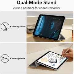 Husa pentru iPad 10 (2022) 10.9 - ESR Ascend Trifold - Grey Gri
