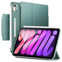 Husa pentru iPad mini 6 (2021) - ESR Ascend Trifold - Silver Grey Verde Inchis 