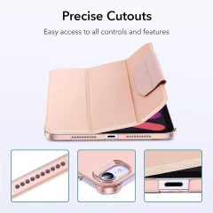 Husa pentru iPad mini 6 (2021) - ESR Ascend Trifold - Rose Gold Roz