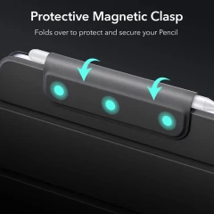 Husa pentru iPad mini 6 (2021) - ESR Rebound Magnetic - Black Negru