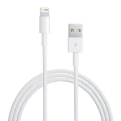 Apple - Data Cable (MD819ZM/A) - USB-A to Lightning, 2m - White (Blister Packing) Alb