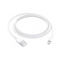 Apple - Data Cable (MD819ZM/A) - USB-A to Lightning, 2m - White (Blister Packing) Alb