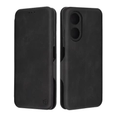 Husa pentru Oppo A58 4G - Techsuit Safe Wallet Plus - Black Negru