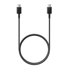 Samsung - Data Cable (EP-DW767JBE) - USB-C to Type-C, Fast Charging, 3A, 1.8m - Black (Bulk Packing)