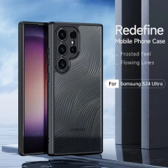 Husa pentru Samsung Galaxy S24 Ultra - Dux Ducis Aimo Series - Black Negru
