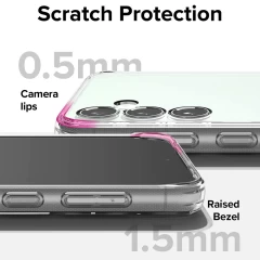 Husa pentru Samsung Galaxy S23 FE - Ringke Fusion - Clear transparenta