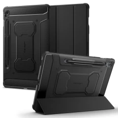 Husa pentru Samsung Galaxy Tab S9 FE - Spigen Rugged Armor Pro - Black Negru