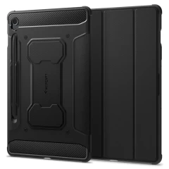 Husa pentru Samsung Galaxy Tab S9 FE - Spigen Rugged Armor Pro - Black Negru