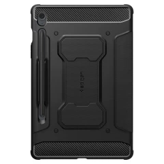 Husa pentru Samsung Galaxy Tab S9 FE - Spigen Rugged Armor Pro - Black Negru