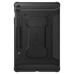 Husa pentru Samsung Galaxy Tab S9 FE Plus - Spigen Rugged Armor Pro - Black Negru