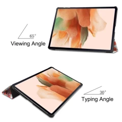 Husa pentru Samsung Galaxy Tab S7 Plus / S8 Plus / S7 FE - Techsuit FoldPro - Butterfly Butterfly