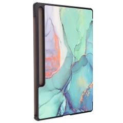 Husa pentru Samsung Galaxy Tab S7 Plus / S8 Plus / S7 FE - Techsuit FoldPro - Green Time Green Time