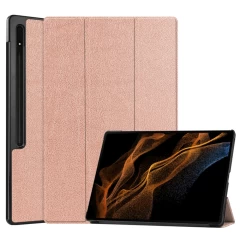 Husa pentru Samsung Galaxy Tab S8 Ultra / S9 Ultra - Techsuit FoldPro - Rose Gold Roz