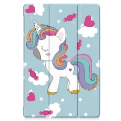 Husa pentru Samsung Galaxy Tab S9 Plus / S9 FE Plus - Techsuit FoldPro - Unicorn Unicorn