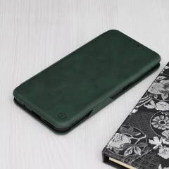 Husa pentru Motorola Moto G14 - Techsuit Safe Wallet Plus - Green Verde
