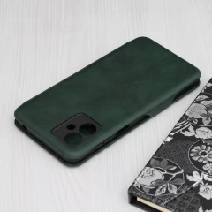 Husa pentru Motorola Moto G14 - Techsuit Safe Wallet Plus - Green Verde