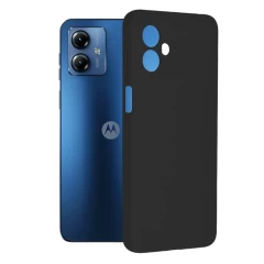 Husa pentru Motorola Moto G14 - Techsuit Soft Edge Silicone - Black Negru