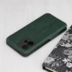 Husa pentru Motorola Moto G84 - Techsuit Safe Wallet Plus - Green Verde