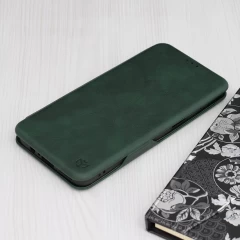 Husa pentru Motorola Moto G54 - Techsuit Safe Wallet Plus - Green Verde