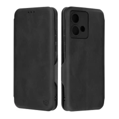 Husa pentru Motorola Edge 40 Neo - Techsuit Safe Wallet Plus - Black Negru