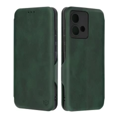 Husa pentru Motorola Edge 40 Neo - Techsuit Safe Wallet Plus - Black Verde 