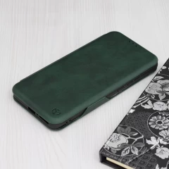 Husa pentru Motorola Edge 40 Neo - Techsuit Safe Wallet Plus - Green Verde