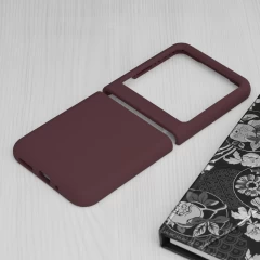 Husa pentru Oppo Find N3 Flip - Techsuit Soft Edge Silicone - Plum Violet violet