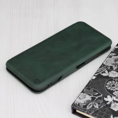 Husa pentru Honor X6a - Techsuit Safe Wallet Plus - Green Verde