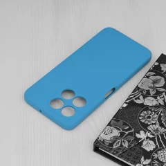 Husa pentru Honor X6a - Techsuit Soft Edge Silicone - Denim Blue Albastru